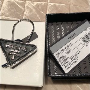 Prada key chain